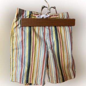 Old Navy Toddler swim shorts trunks SIZE 2T  striped YELLOW, GREEN, RED NWOT